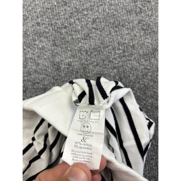 Ampersand Avenue Pants Womens Large Striped Joggers Lounge Stretch Casual - Picture 7 of 7